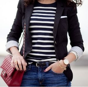 NWOT Talula / Aritzia Single-Breasted Structured Blazer in Black